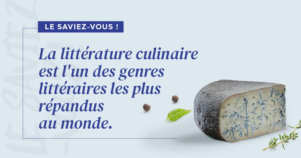 La littérature culinaire est l'un des genres littéraires les plus répandus dans le monde