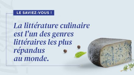 La littérature culinaire est l'un des genres littéraires les plus répandus dans le monde