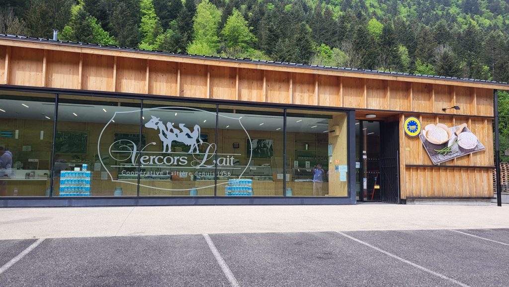 Bleu du Vercors-Sassenage, crémiers fromagers